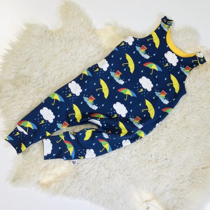 Cleo Fabrics | Rainbow Wellies | Katoen Tricot 160 cm